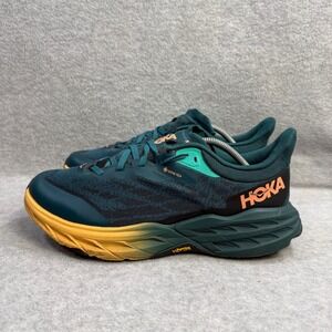 Hoka One One Speedgoat 5 GTX Womens Size 10 Green Gore-Tex Trail Running Sneaker